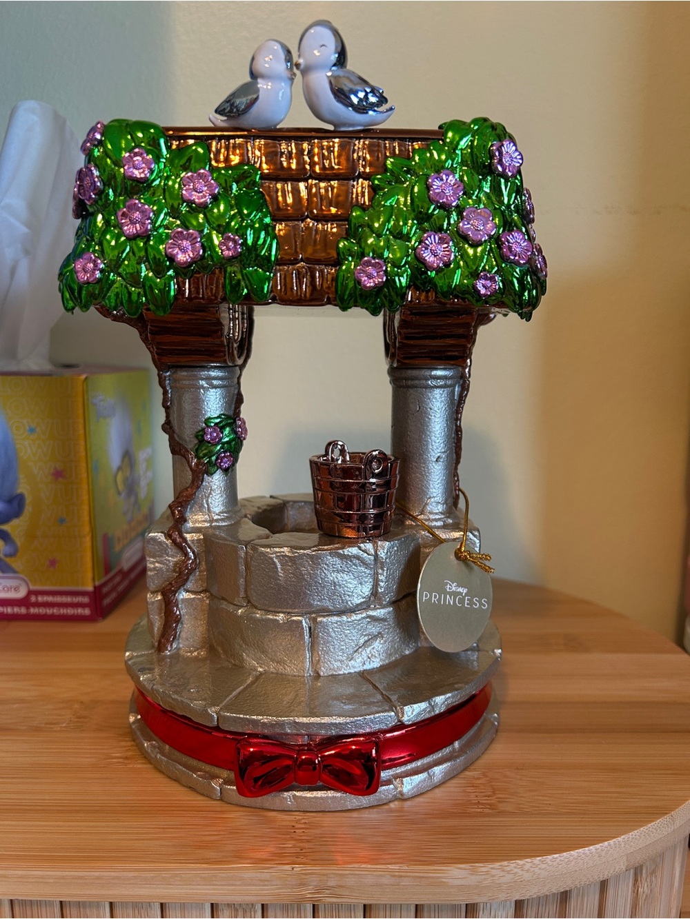 Disney Bath and Body Works Decorative Wishing Well CANDLE Holder